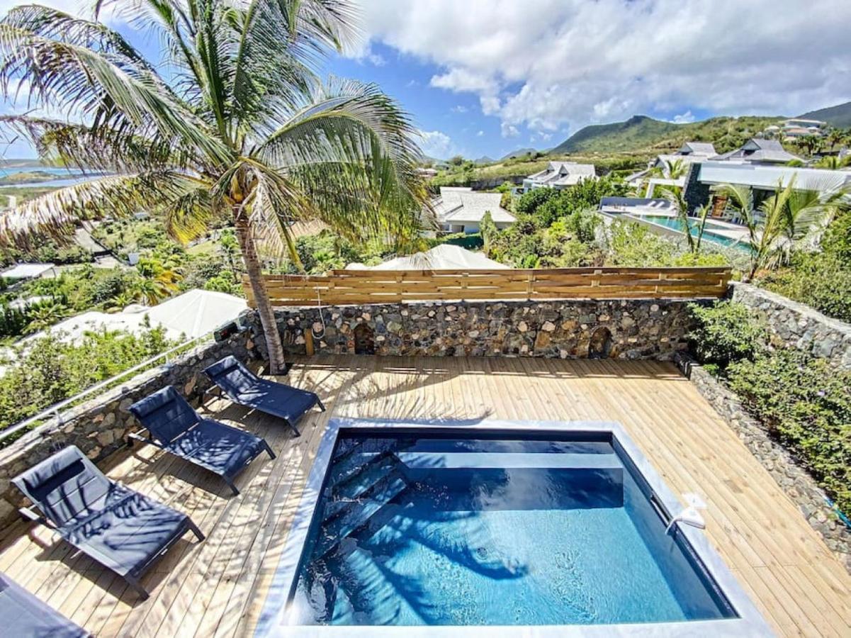 Villa West Indies, spectacular sea view, inside Orient Bay resort, private pool Exterior foto